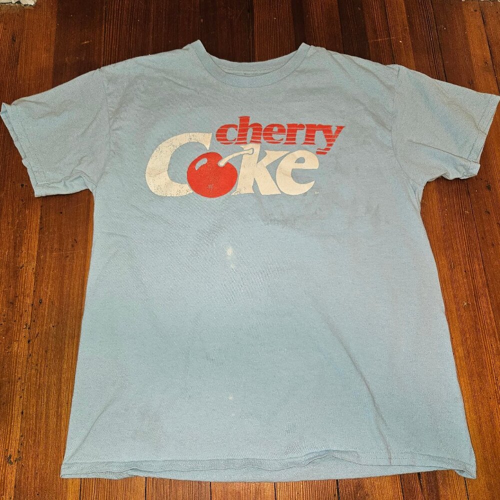 Vintage Cherry Coke "very cherry" t-shirt Sz Lrg